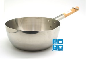 雪平鍋-不鏽鋼防熱柄