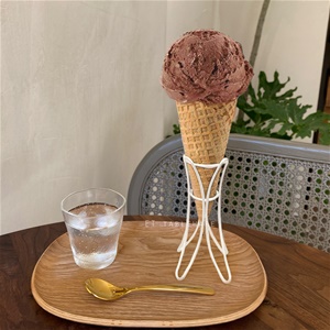 架 ☆ 冰淇淋架｜白色｜3.7 × 13 ㎝｜單個