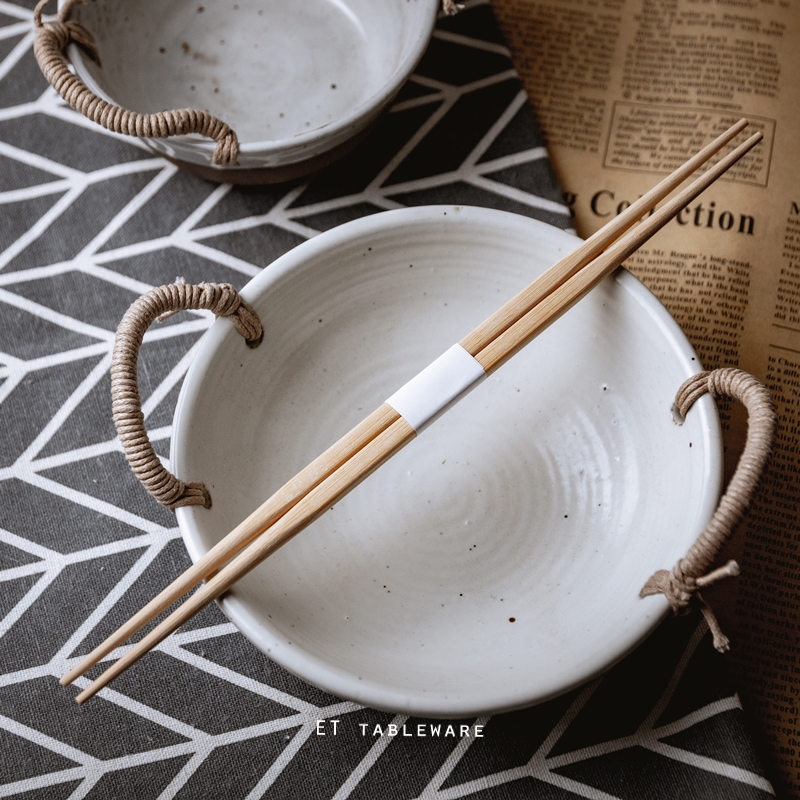 竹筷-日式雙尖筷｜碳色．原色｜100雙入