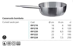 PIAZZA不銹鋼圓身佐料鍋20*6.5