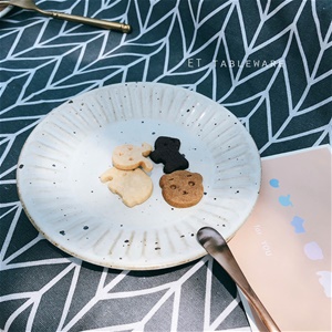 羅馬粗陶 Φ16.3cm 陶瓷 早餐盤｜奶白｜單個