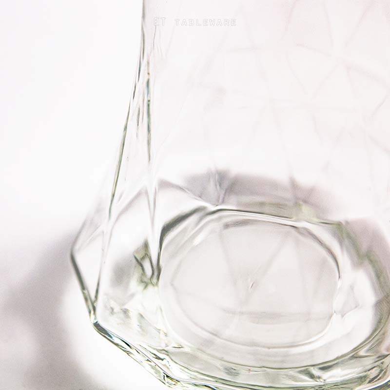 杯☆玻璃 蒂凡斯 菱格紋 HI-BALL 杯｜350 cc｜單個