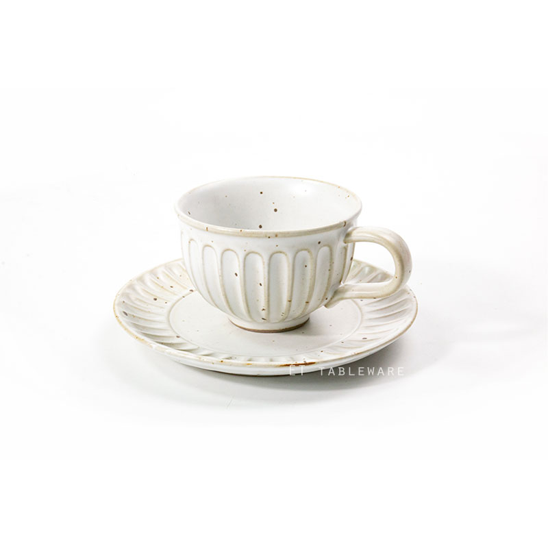 手工復古羅馬柱手柄咖啡杯 創意咖啡杯 歐式拉花杯 咖啡杯 陶瓷 馬克杯子 咖啡器具