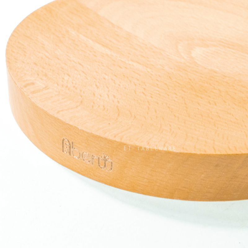盤 ☆ 櫸木凹面圓盤｜21.2 ×2.8 ㎝｜單個