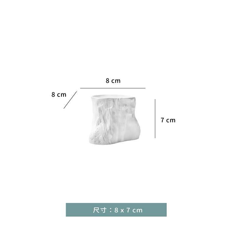 盤 ☆ 樹樁點心桌｜8 × 7 cm．11 × 10.5 ㎝｜單個