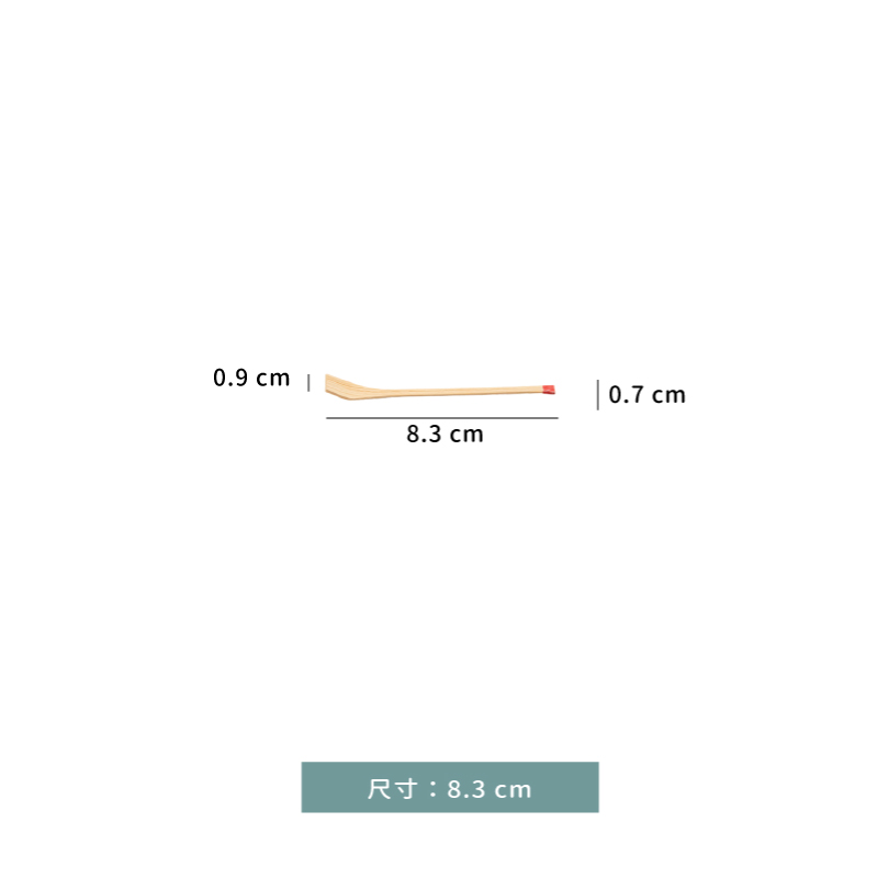 匙 ☆ 迷你調味木匙｜8.3 × 0.9  ㎝｜單個