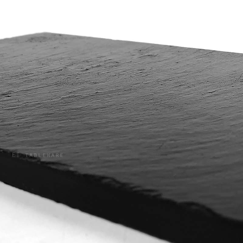 岩板 ☆ 厚黑岩盤｜49.5 x 15 cm｜單個-較長備貨
